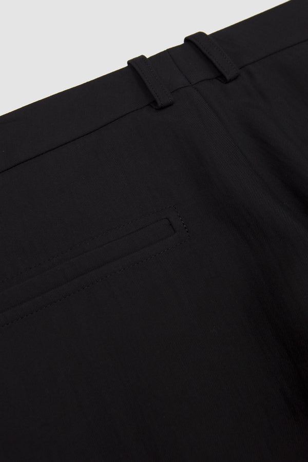 Sportivo Store Tuck Cotton Pant Black