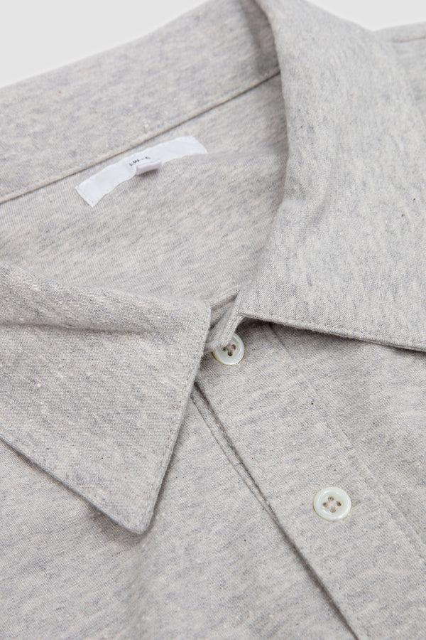 Sportivo Store Two Button Nep Polo Grey Melange