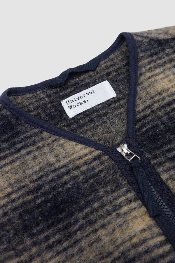 Sportivo Store Uist Fleece Zip Liner Jacket Navy