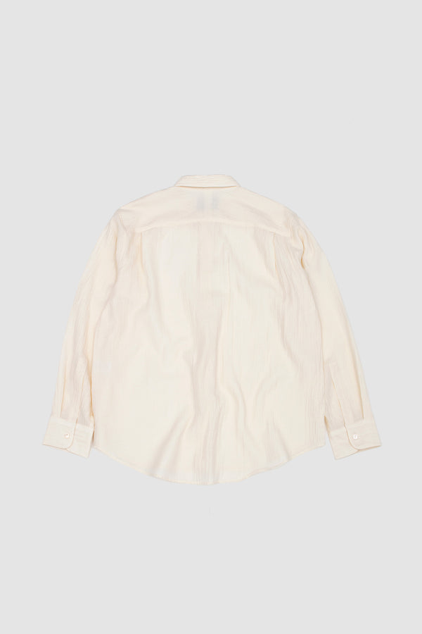 Sportivo Store View Boxy Oversized Shirt Milk
