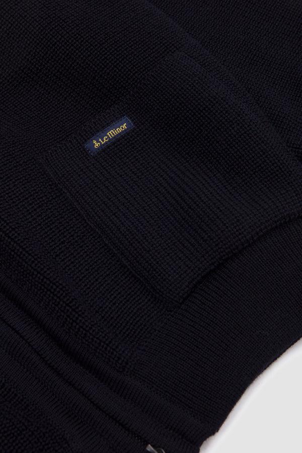 Sportivo Store Virgin Wool Jacket Navy Blue