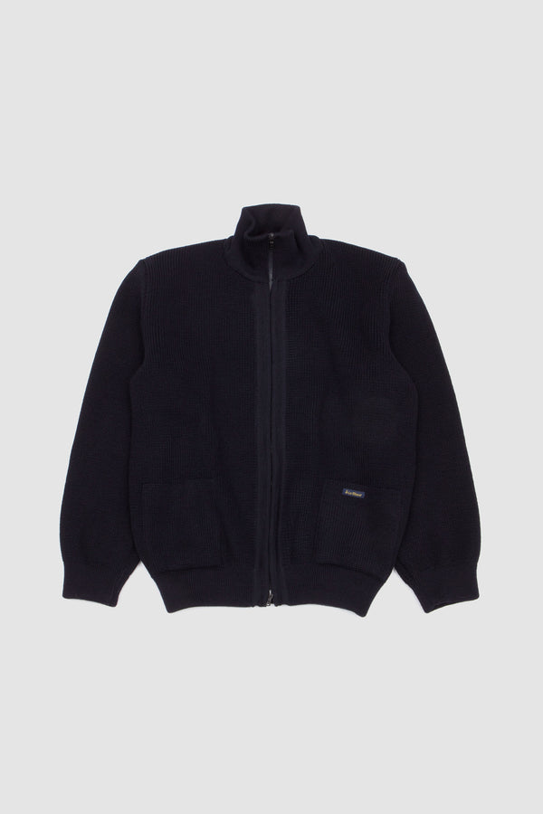 sportivo store Virgin Wool Jacket Navy Blue