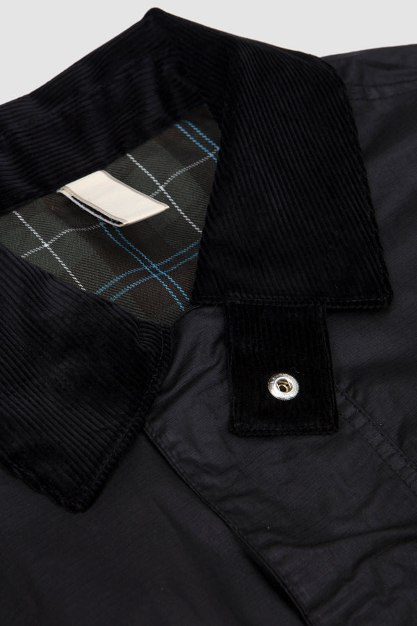 Sportivo Store Waxed Ripstop Leisure Jacket Black