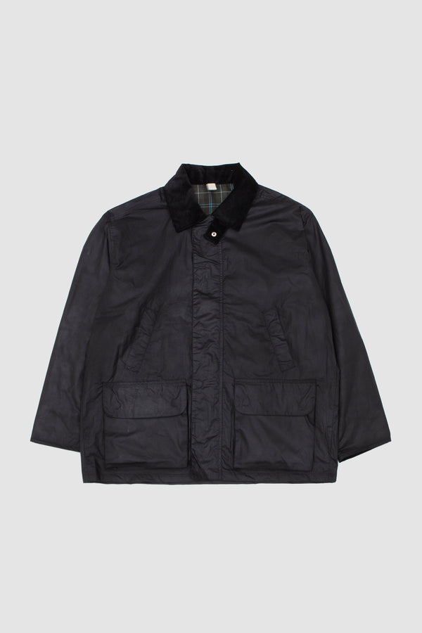 sportivo store Waxed Ripstop Leisure Jacket Black