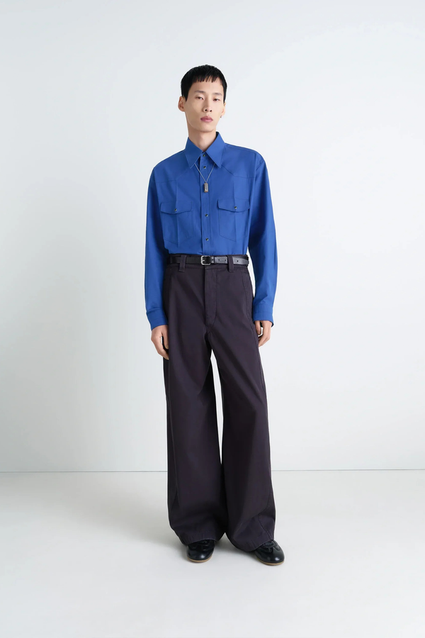 Sportivo Store Western Shirt Electric Blue