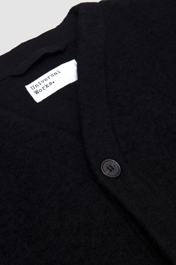 Sportivo Store Wool Fleece Cardigan Black