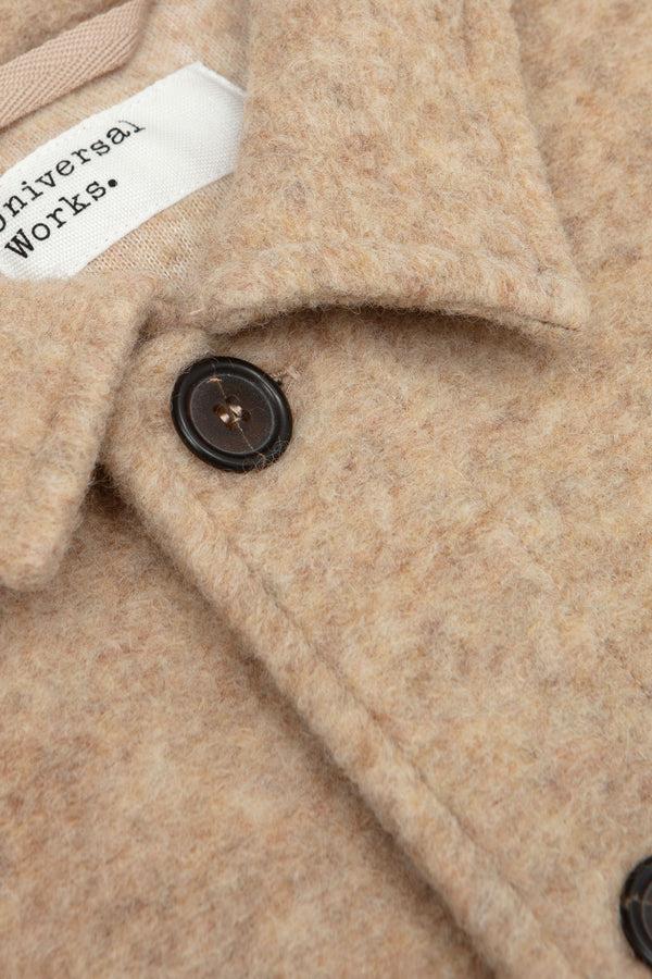 Sportivo Store Wool Fleece Field Jacket Fawn