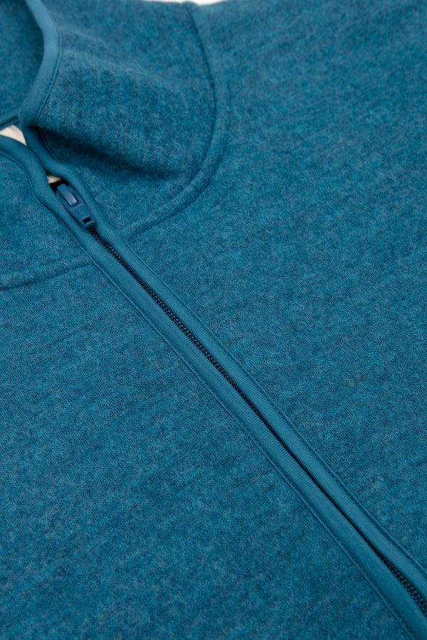Sportivo Store Wool Half Zip Ice Blue