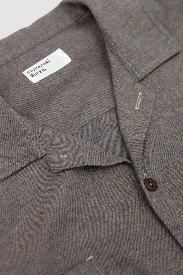 Sportivo Store Work Shirt Brushed Flannel Brown