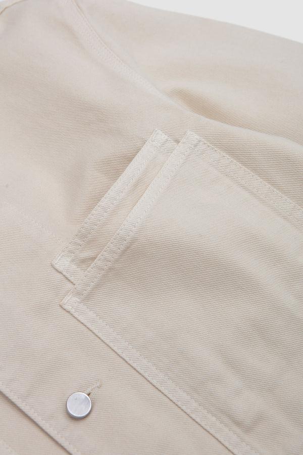 Sportivo Store Workwear Overshirt Denim Snow Clay