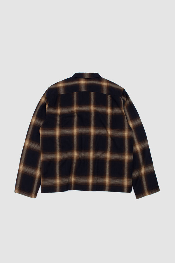 Sportivo Store Zip Shirt Cedar Check Brown