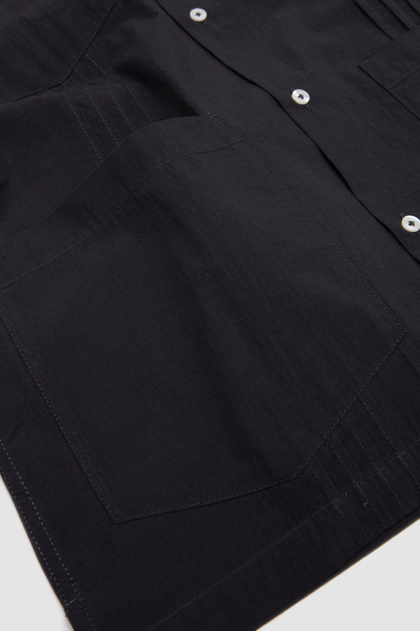 Sportivo Store SS Dwight Overshirt Tech Cotton Black