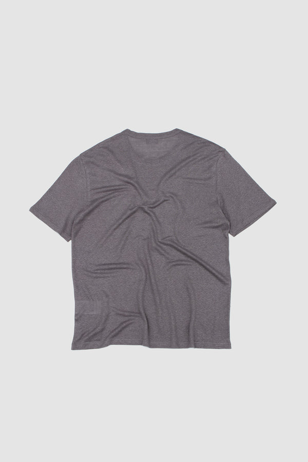 Sportivo Store SS Tee Garment Dye Linen Smoked Pearl