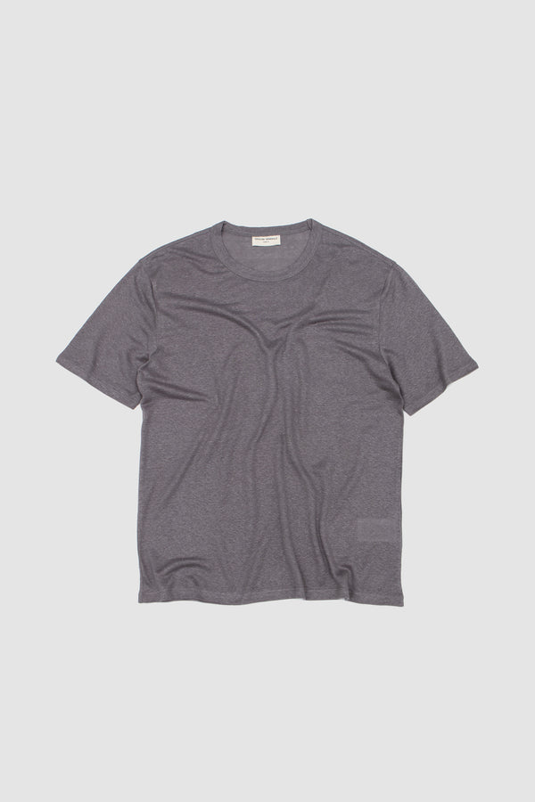 sportivo store SS Tee Garment Dye Linen Smoked Pearl