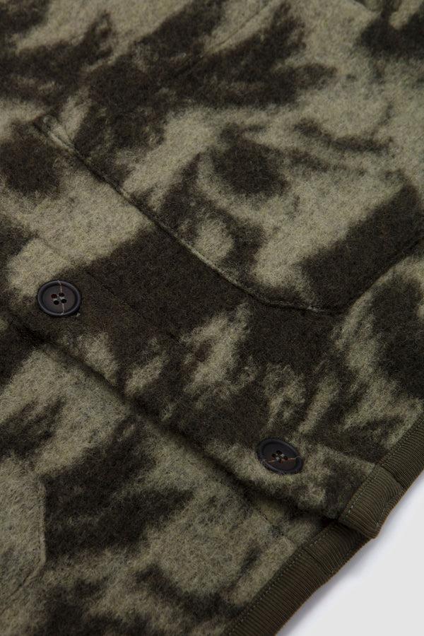 Sportivo Store Studio Fleece Cardigan Green/ Pale Green