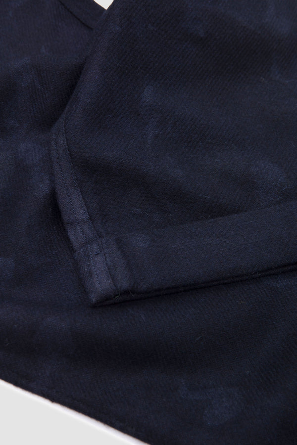 Sportivo Store Super Chino Flower Print Flannel Navy