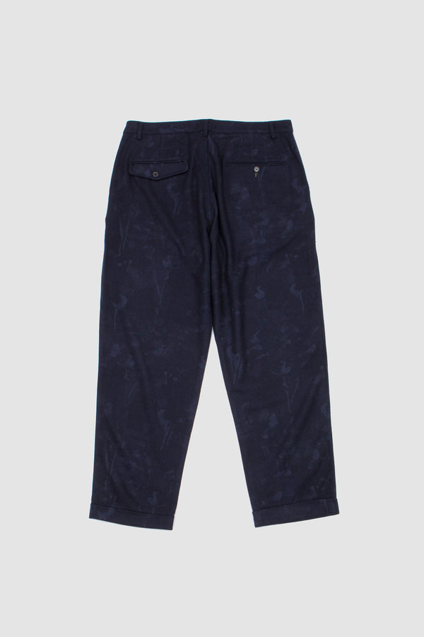 Sportivo Store Super Chino Flower Print Flannel Navy