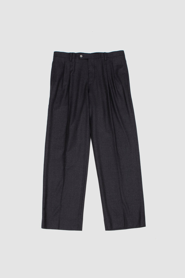 sportivo store Superlight Wool 2Tuck Slacks Top Charcoal