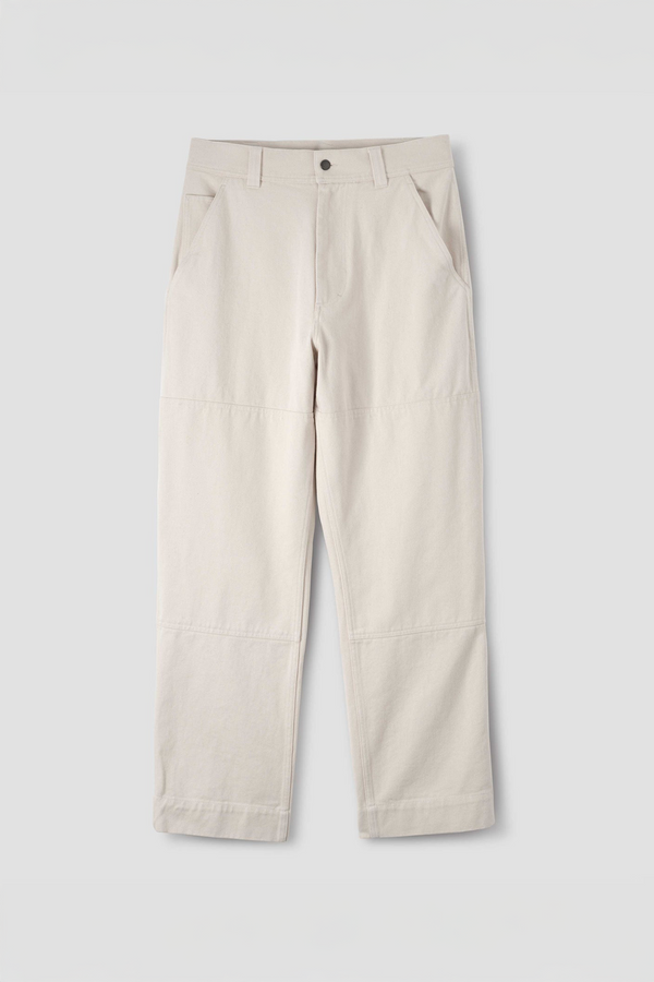 Sportivo Store Tool Pocket Trousers Natural Cotton Denim Natural