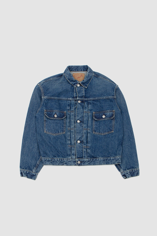 sportivo store Type2 1950`s Denim Jacket 2 Year Used Wash
