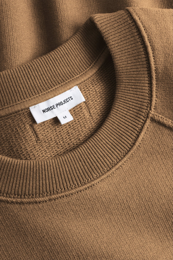 Sportivo Store Tyr Relaxed Organic Loopback Raglan Crew Sweatshirt Oak