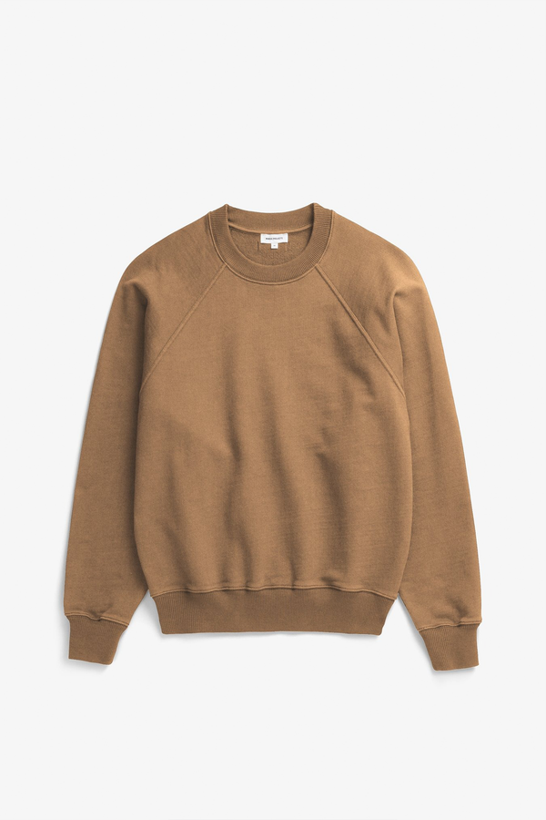 Sportivo Store Tyr Relaxed Organic Loopback Raglan Crew Sweatshirt Oak