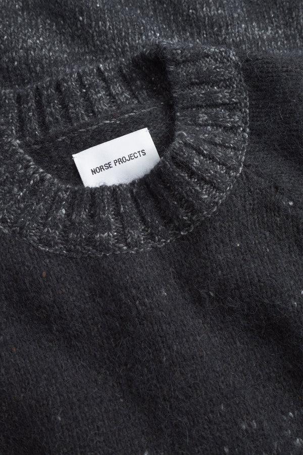 Sportivo Store Ulf Fairisle Sweater Dark Grey Melange