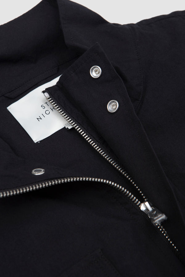 Sportivo Store Vista Elasticated Waist Jacket Washed Black