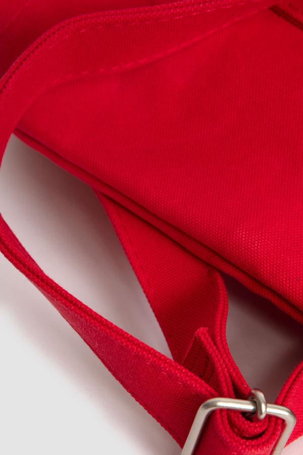 Sportivo Store Washed Canvas 2way Messenger Bag S Red
