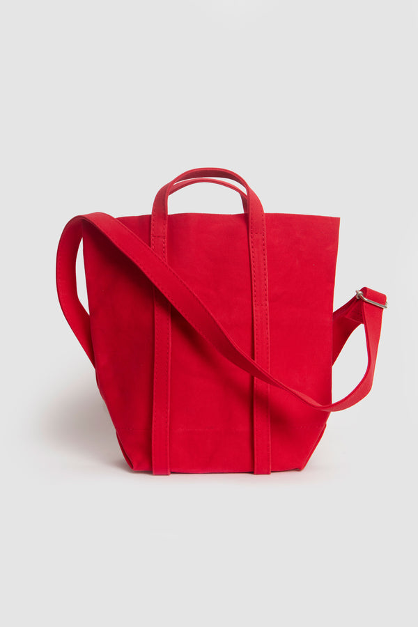 sportivo store Washed Canvas 2way Messenger Bag S Red