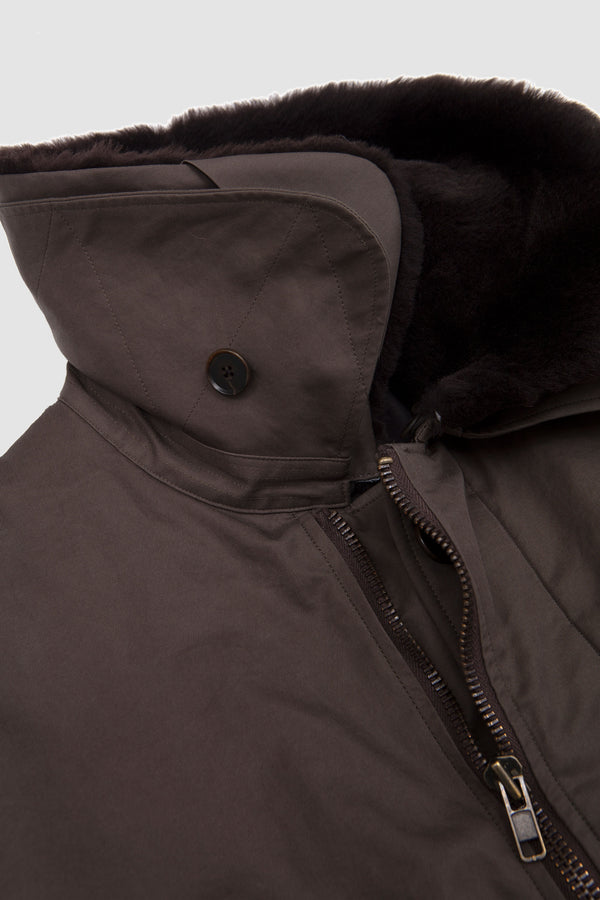 Sportivo Store Whased Finx Cotton Gabardine Flight Blouson Deep Olive