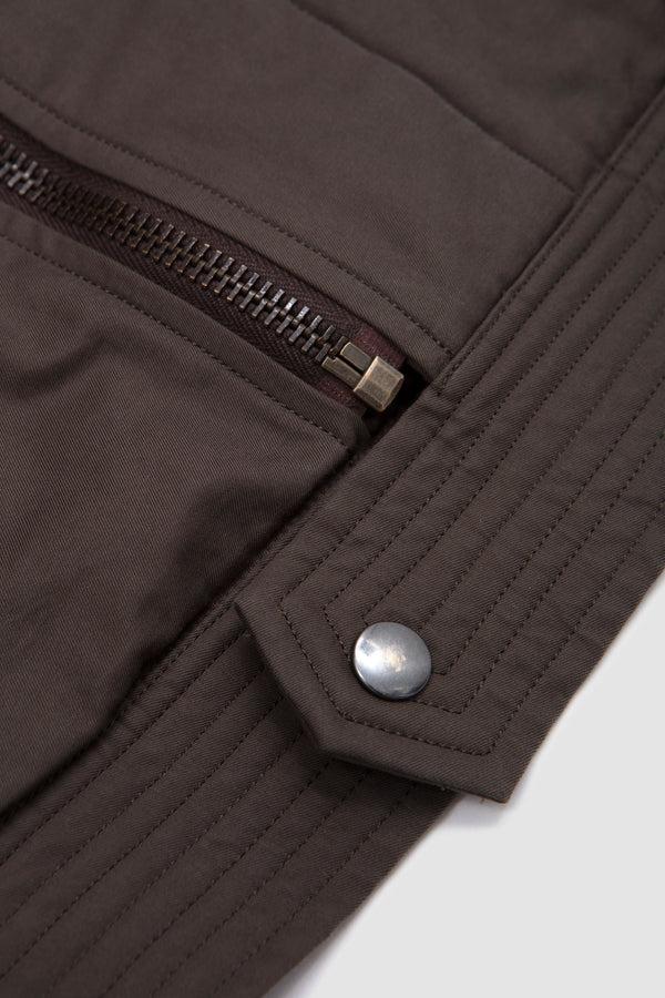 Sportivo Store Whased Finx Cotton Gabardine Flight Blouson Deep Olive