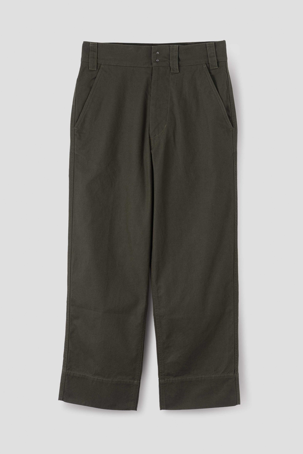 Sportivo Store Wide Waistband Trousers Dry Cotton Gabardine Cedar