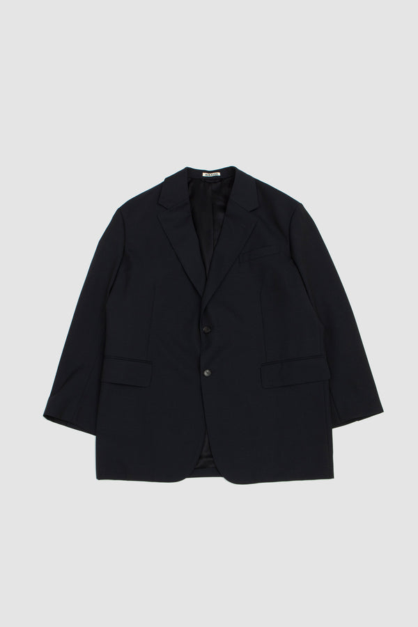 sportivo store Wool Kid Mohair Hop Sack Jacket Dark Navy