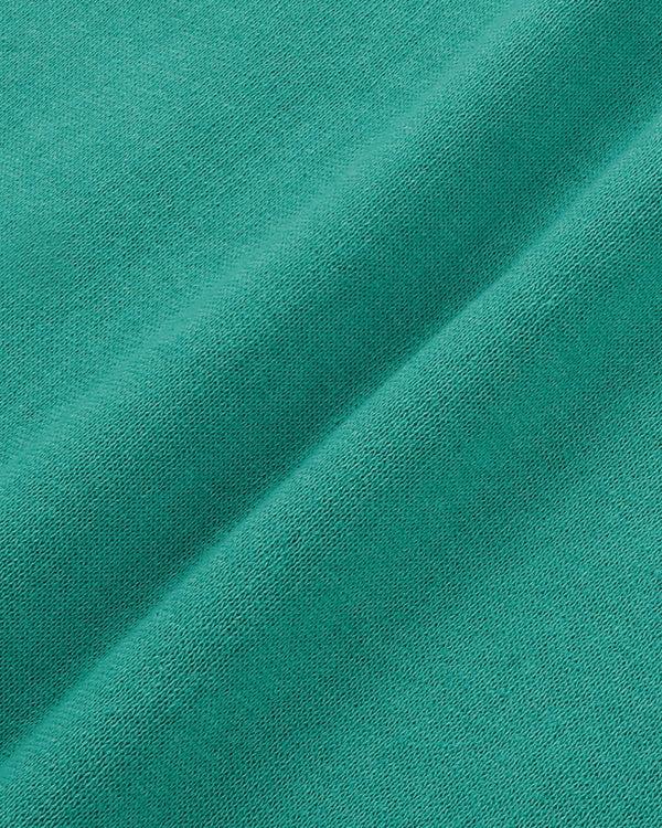 Sporty & Rich Spellout Embroidered Crewneck - Spring Green/Faded Black