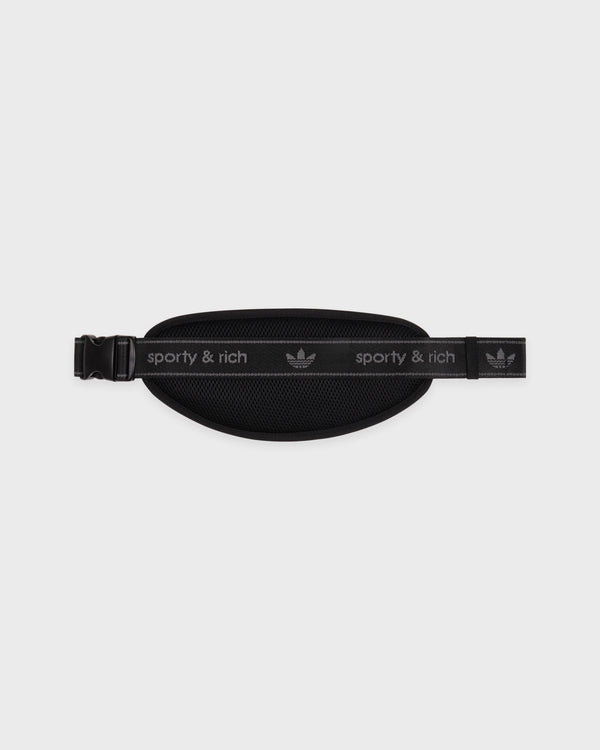 Sporty & Rich Adidas Waist Bag - Faded Black