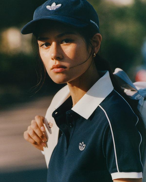 Sporty & Rich Court Hat - Navy/White