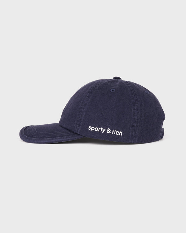 Sporty & Rich Court Hat - Navy/White