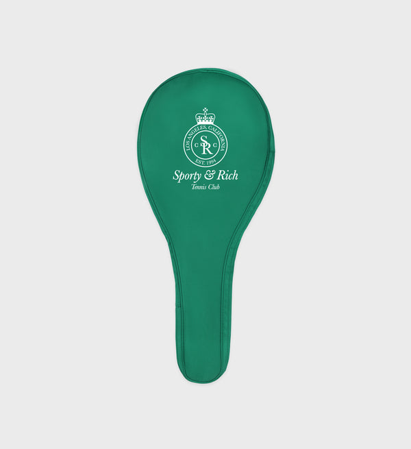 Sporty & Rich Crown Tennis Bag - Alpine/White