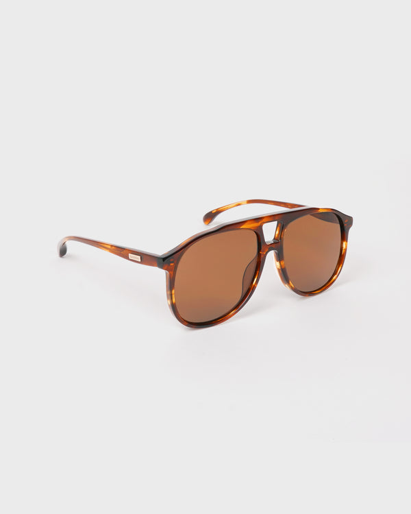 Sporty & Rich Frame N.03 - Sunglasses - Havana