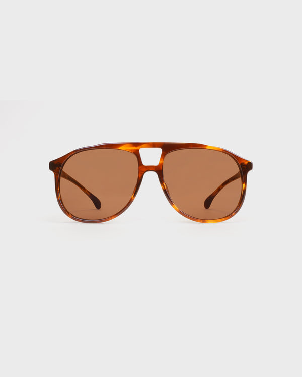 sporty & rich Frame N.03 - Sunglasses - Havana