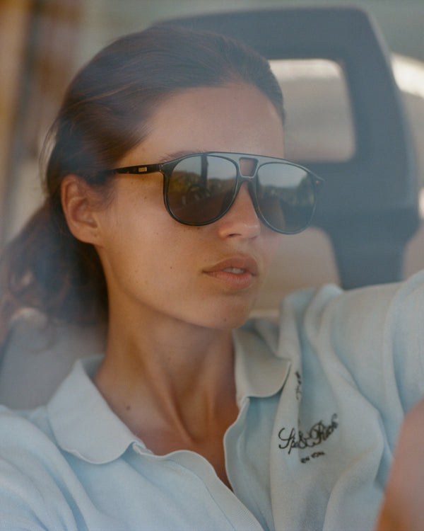 Sporty & Rich Frame N.03 - Sunglasses - Tortoise