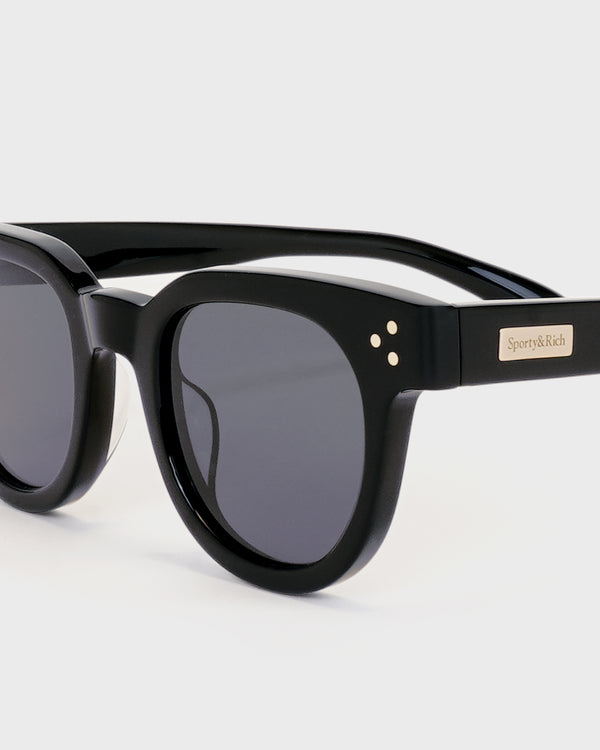 Sporty & Rich Frame N.04 - Sunglasses - Black