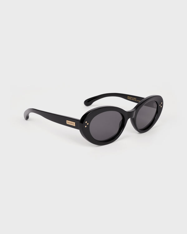 Sporty & Rich Frame N.05 - Sunglasses - Black