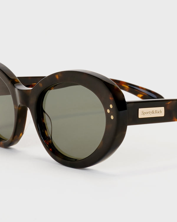 Sporty & Rich Frame N.05 - Sunglasses - Tortoise