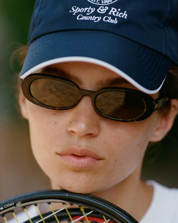 Sporty & Rich Frame N.10 - Sunglasses - Tortoise