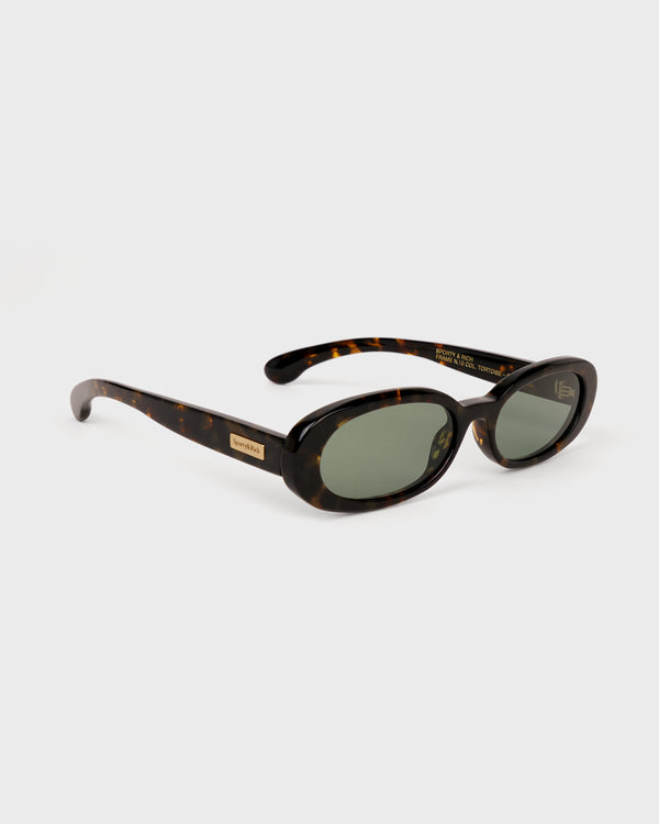 Sporty & Rich Frame N.10 - Sunglasses - Tortoise