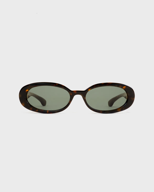 sporty & rich Frame N.10 - Sunglasses - Tortoise
