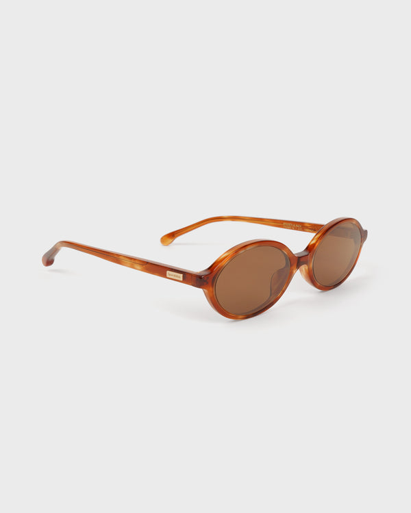 Sporty & Rich Frame N.11 - Sunglasses - Havana