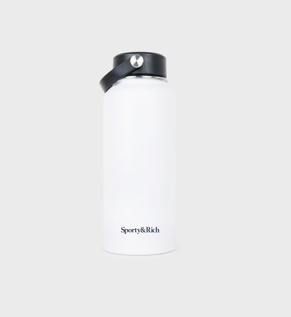 Sporty & Rich Health Is Wealth Bottle - White/Multi